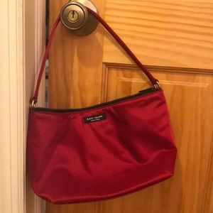 kate spade red shoulder bag